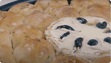 Необычный хлеб с сыром