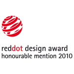 Награда Red Dot Design Award 2010 за дизайн