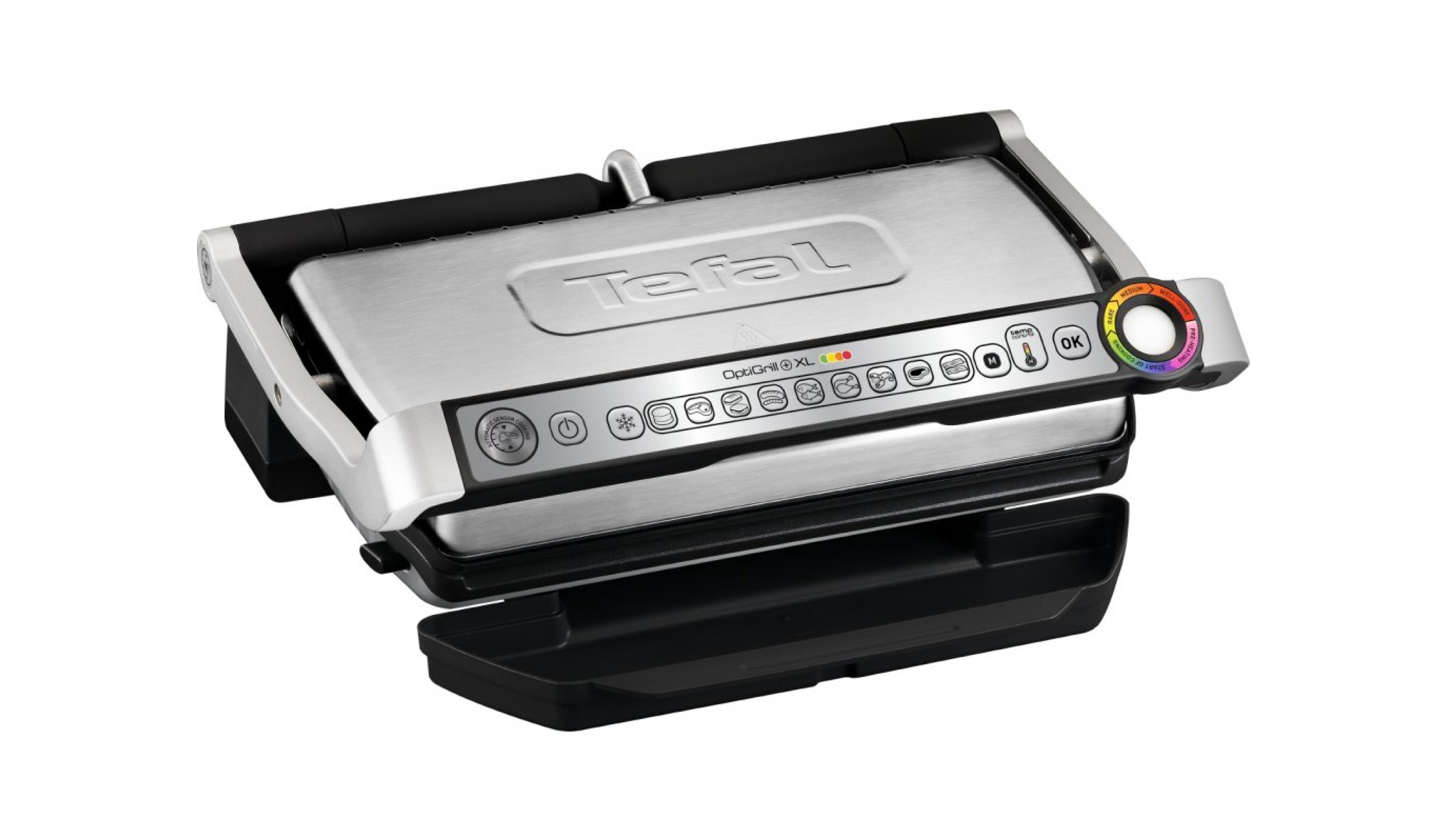 

Умный электрогриль Optigrill+ XL GC722D34, Стальной/серый/черный, Optigrill+ XL GC722D34