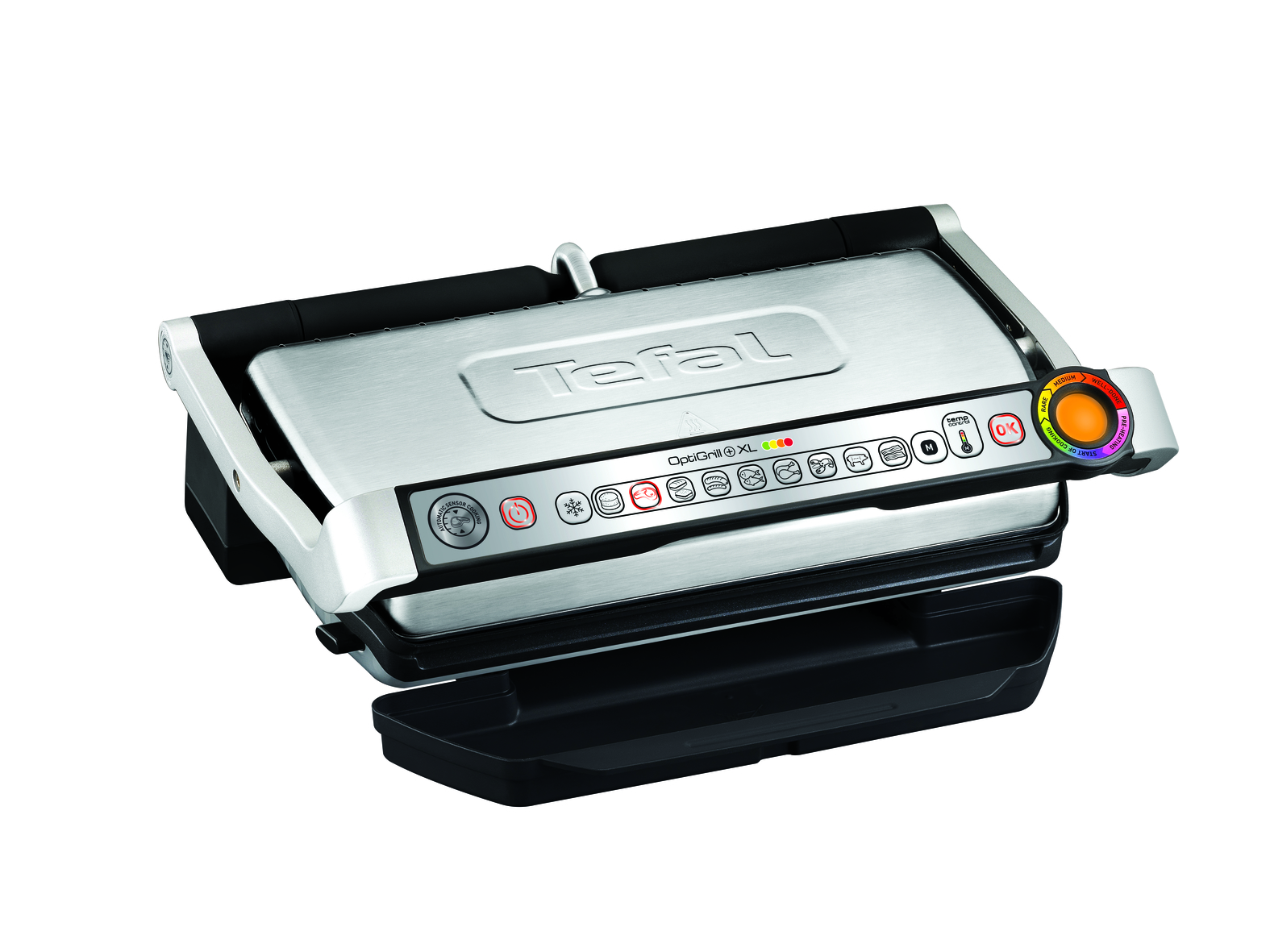 Умный электрогриль Tefal Optigrill+ XL GC722D34, цена 24999.00 руб. в  интернет-магазине Tefal. Характеристики, фотографии, описание - Москва