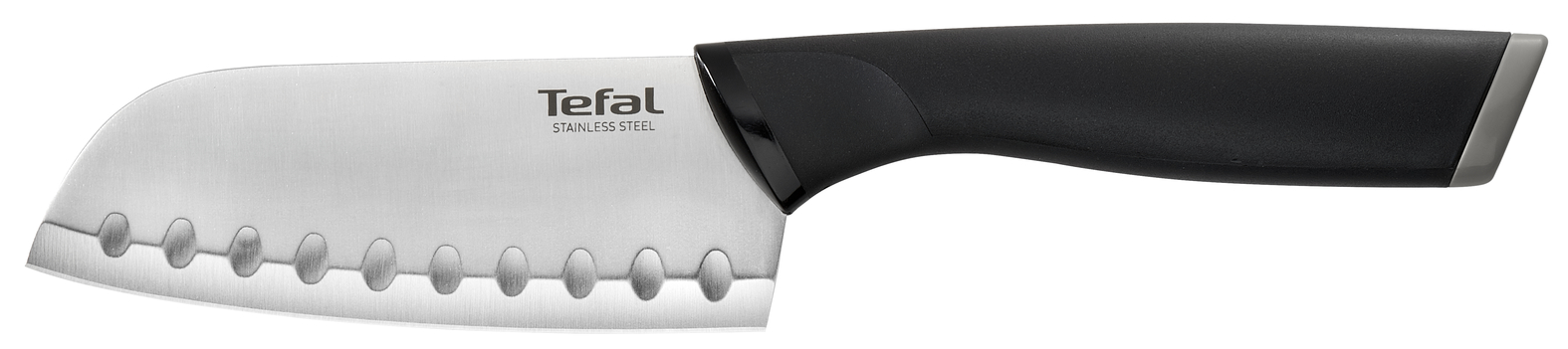 Нож сантоку Essential K2210675, цвет черный/металлик - фото 1