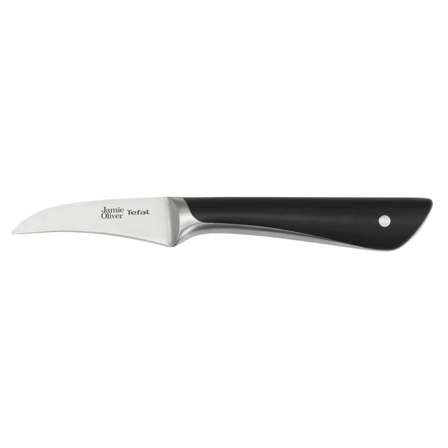 Нож для чистки овощей Jamie Oliver K2671655 7 см, цвет серебристый/черный