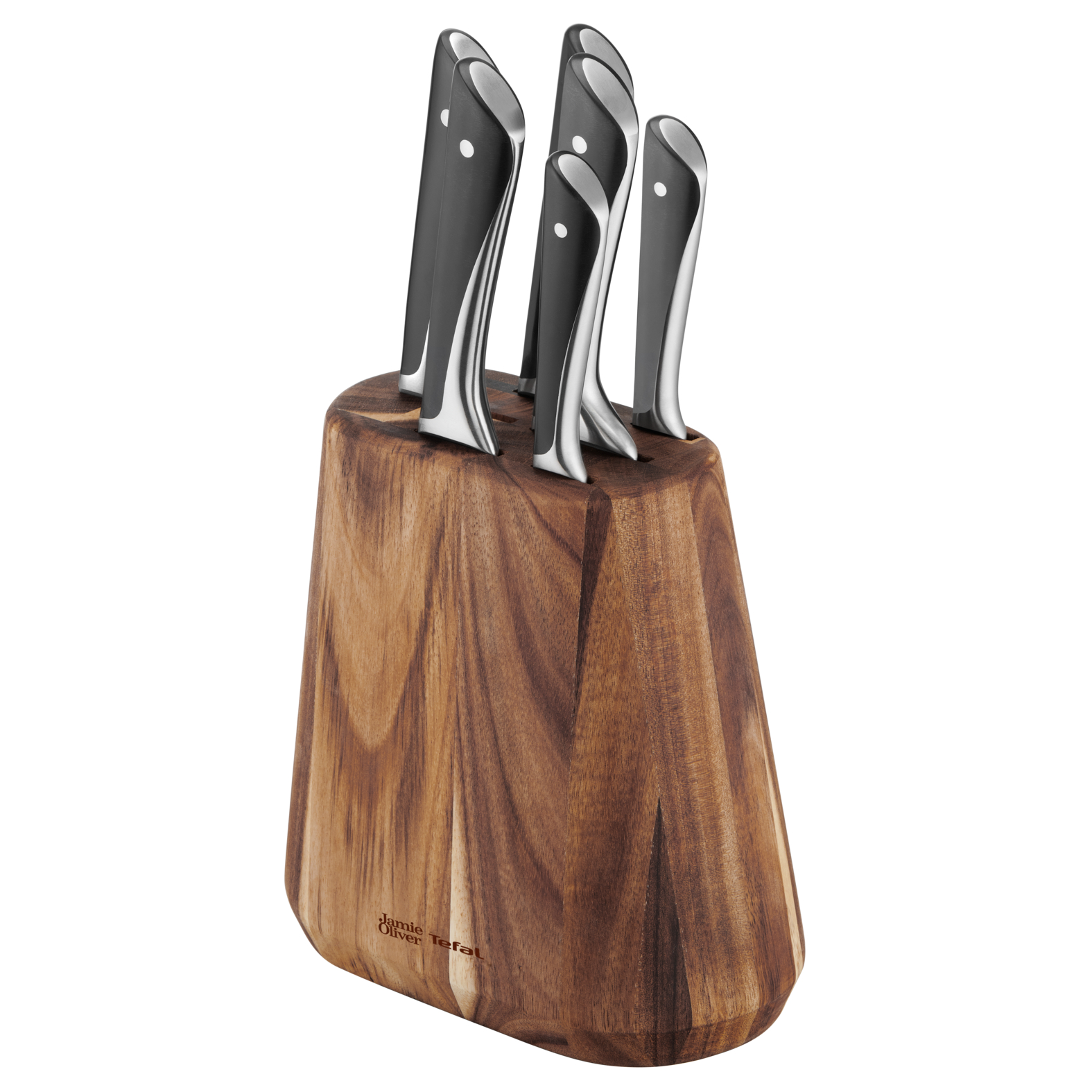 Блок с ножами Jamie Oliver 7 предметов K267S656 универсальная подставка для ножей lara