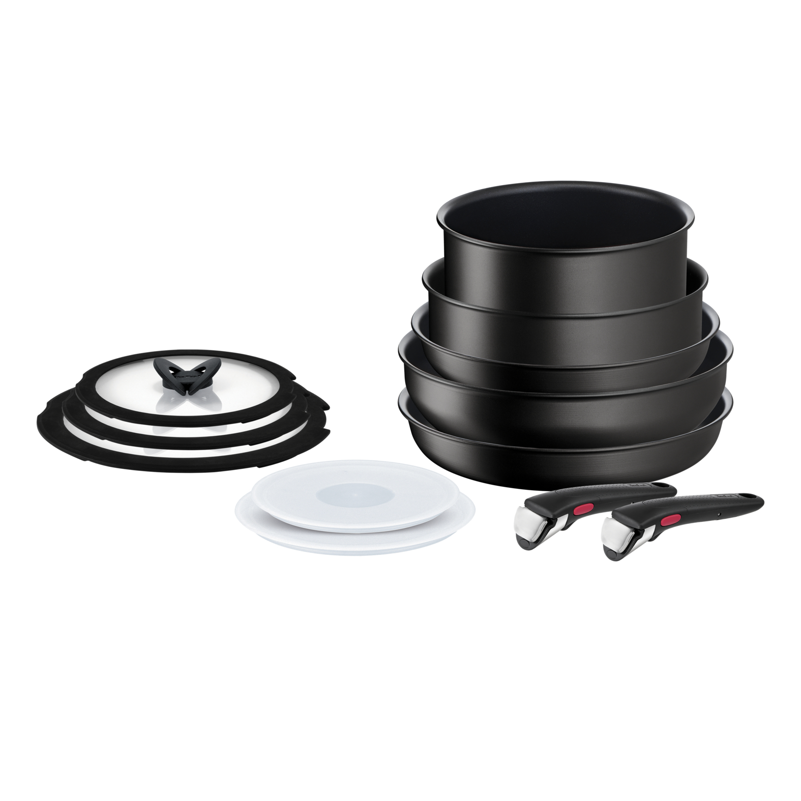 Набор посуды со съемной ручкой Ingenio L7639453 12 предметов набор посуды rondell bueno 5 предметов rds 1658