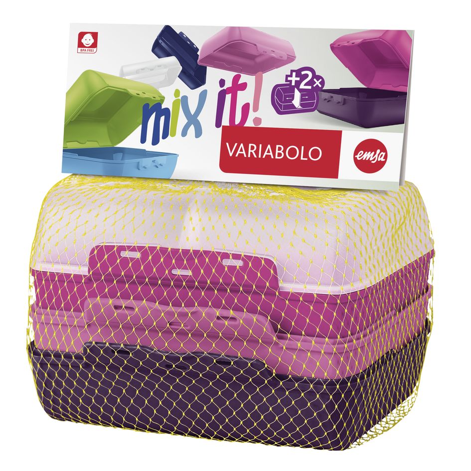 

Ланч-бокс VARIABOLO Девочки 517052, Многоцветный, VARIABOLO Девочки 517052