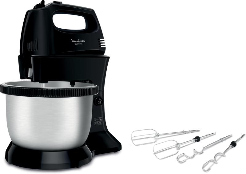 

Стационарный миксер QuickMix HM3128B1, Черный/металлик, QuickMix HM3128B1