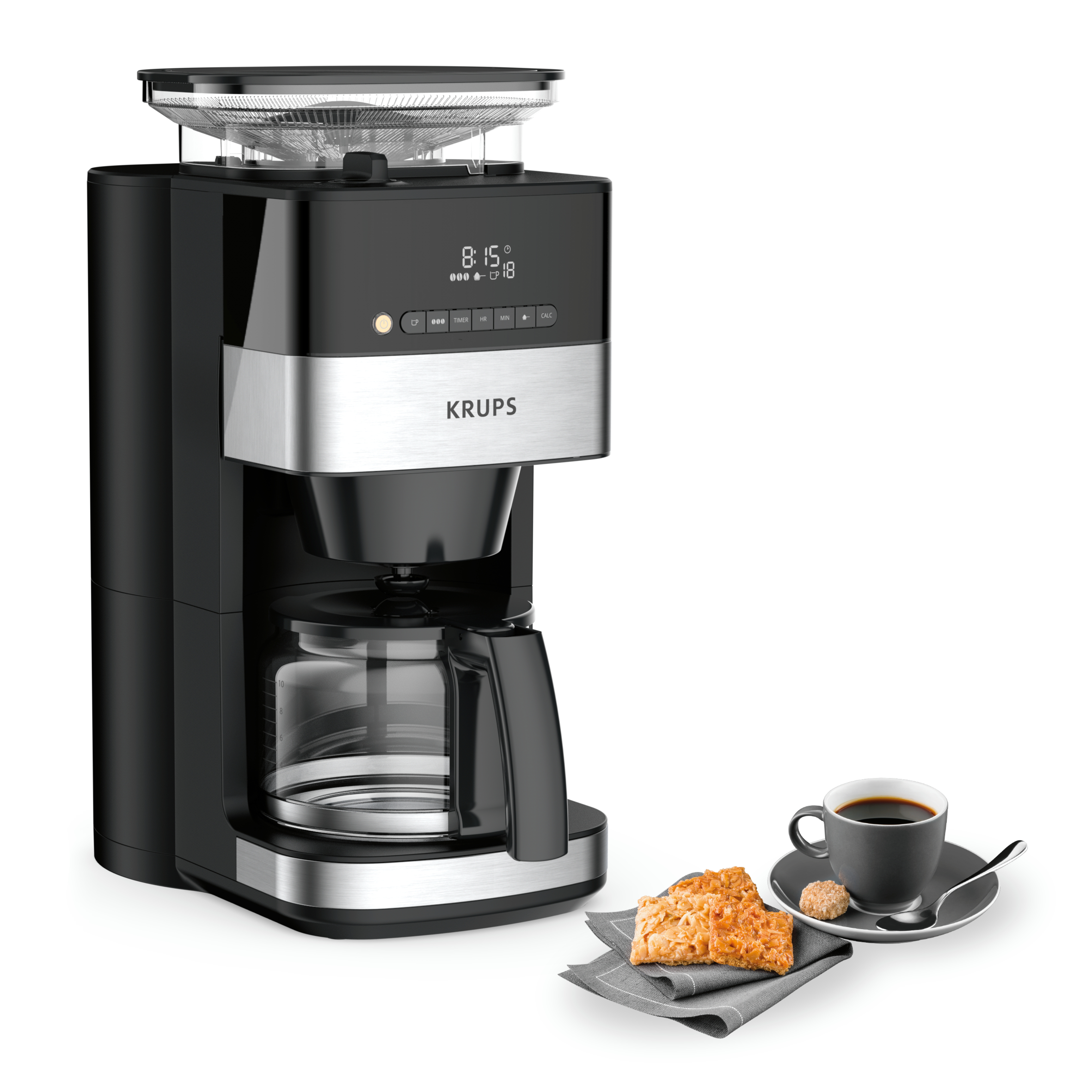 Капельная кофеварка Grind Aroma KM832810 капельная кофеварка smart