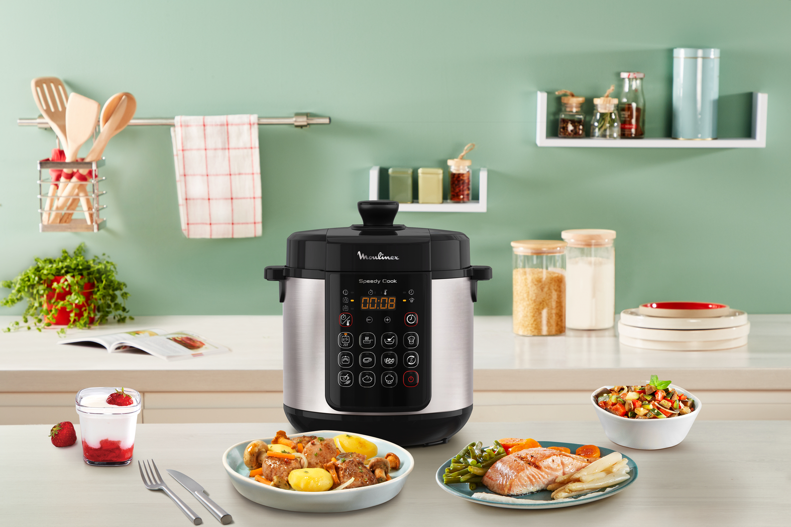 Купить Мультиварки скороварки Tefal Tefal с доставкой в официальном  интернет-магазине Tefal. Выгодная цена на Мультиварки скороварки Tefal Tefal