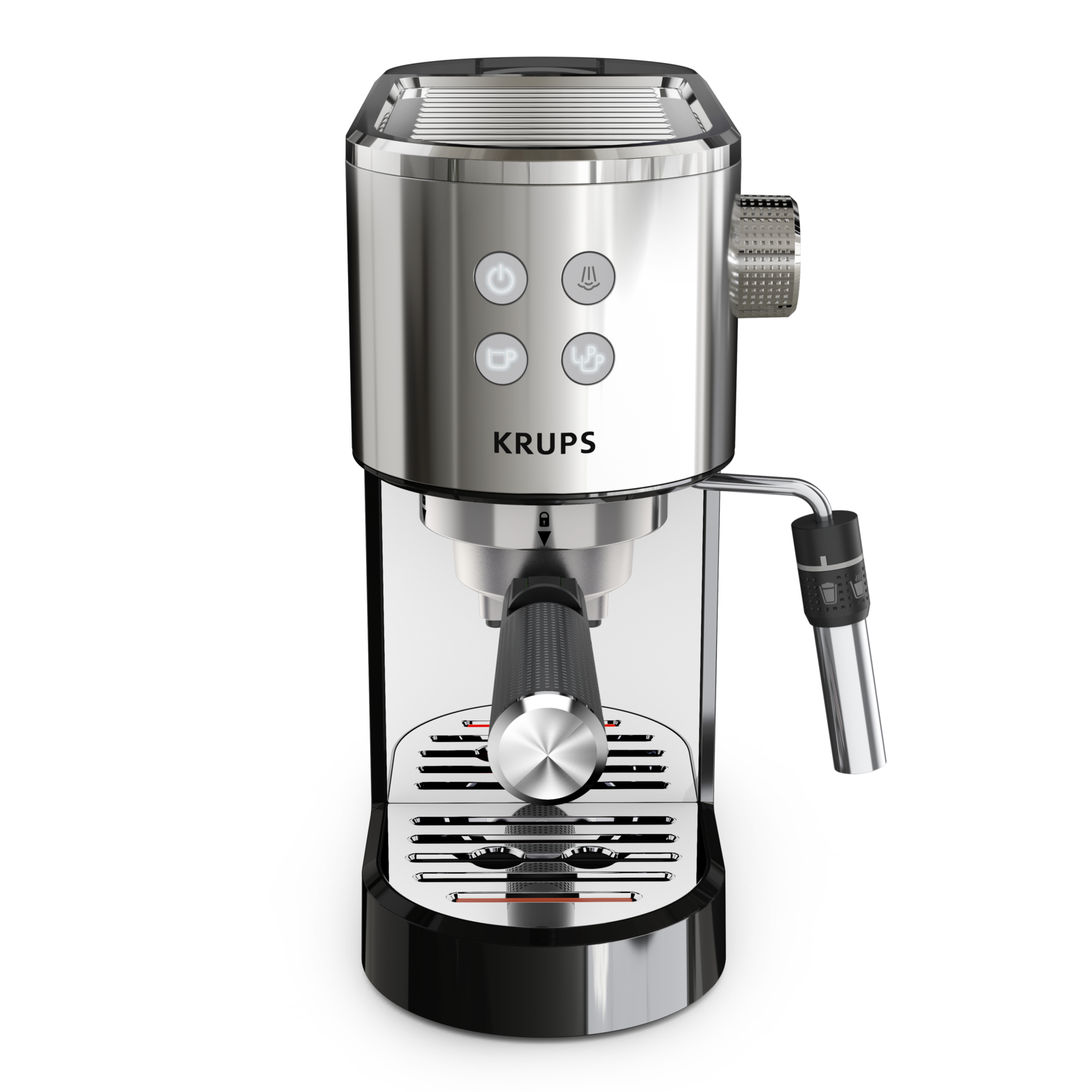 Рожковая кофеварка Virtuoso + XP444C10 рожковая кофеварка xp444c10 с кофемолкой krups fast touch gx204d10