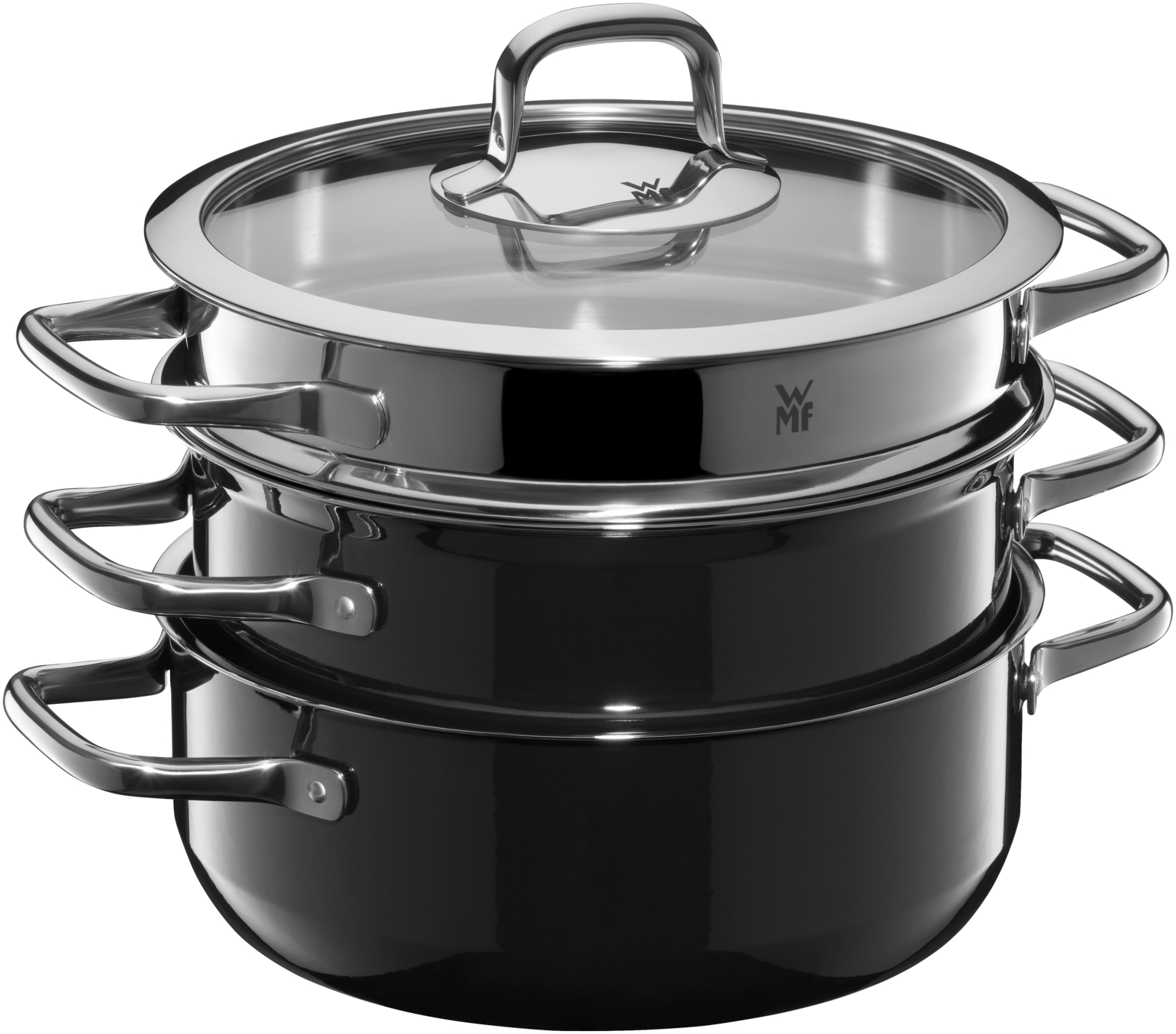 Набор посуды Fusiontec Compact Black 3 предмета haven polo bear набор тарелок на 4 персоны