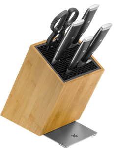 Набор ножей Spitzenklasse Plus с подставкой FlexTec, 6 предметов ножницы кухонные доляна профи 23 см