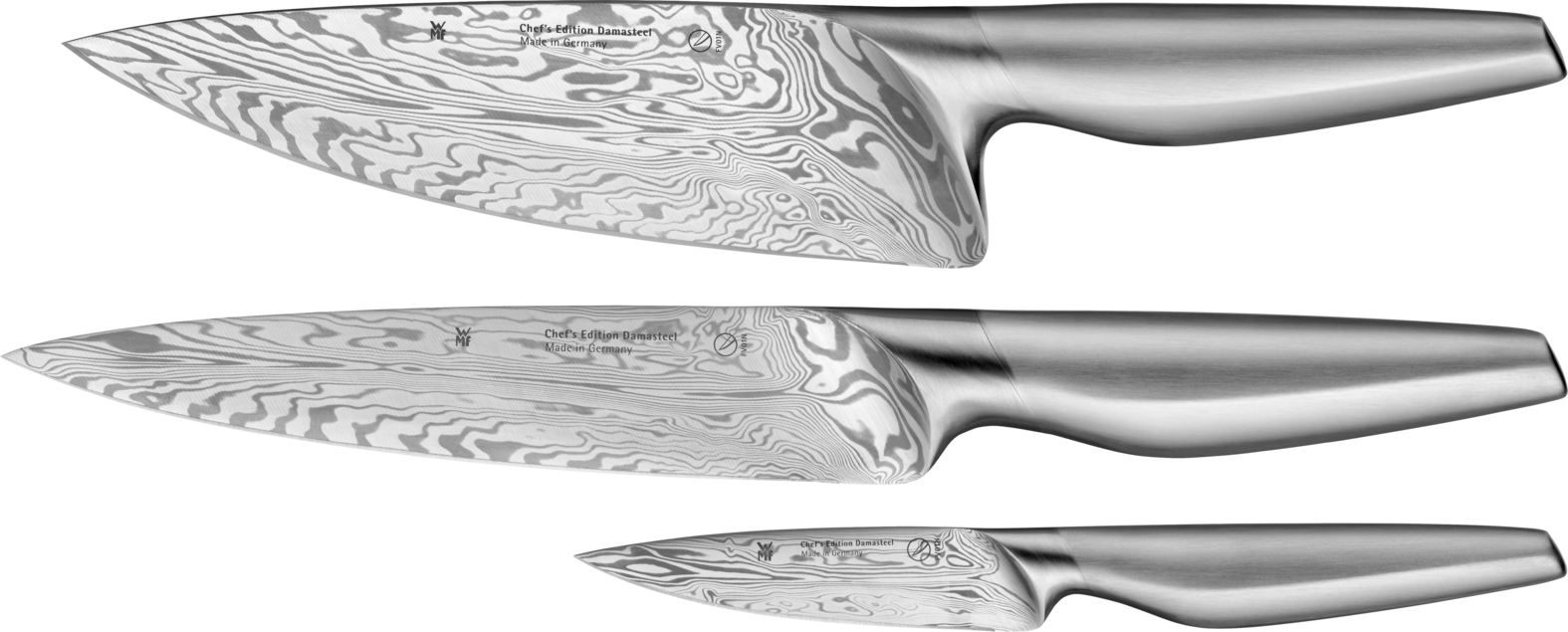 Набор ножей Chef'S Edition Damasteel 3 предмета комплект ножей к шнеку fubag bt 200 838290