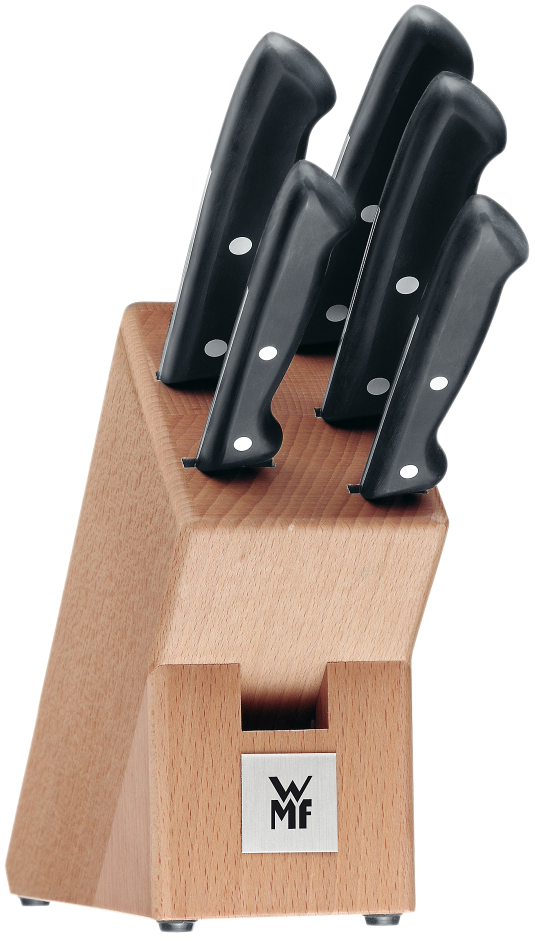 Блок с ножами Classic Line  5 предметов 8/11/14/20/21 см универсальная подставка для ножей agness
