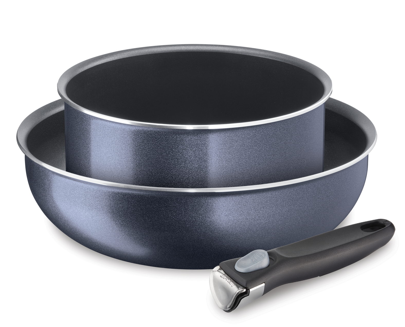 Набор посуды Ingenio Twinkle Grey 3 предмета 04209830 крышка для слива ingenio l9829453 16 20 cм мультидиаметр