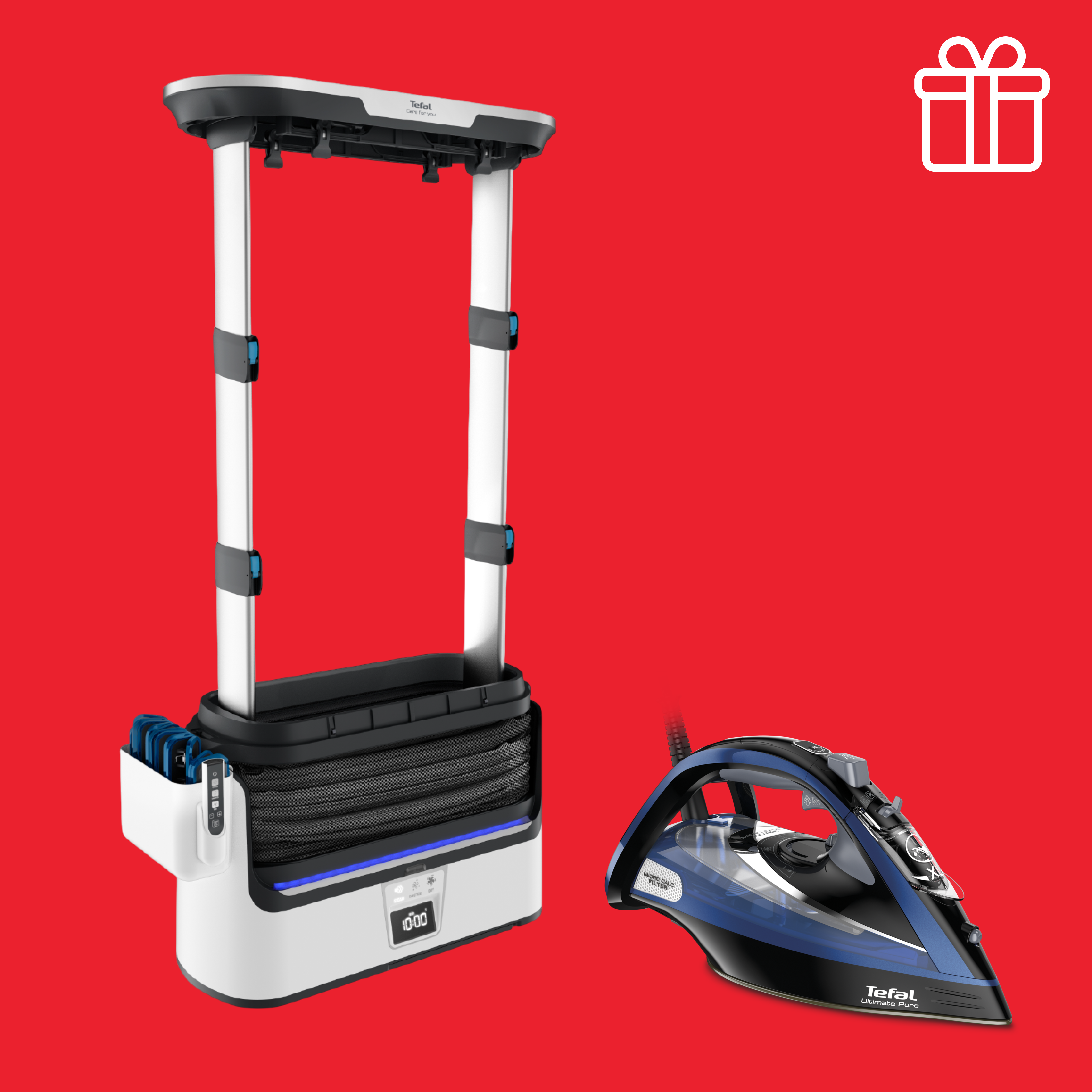 

Паровая система YT4050E1 + Утюг Ultimate Pure FV9848E0, YT4050E1 + Утюг Ultimate Pure FV9848E0