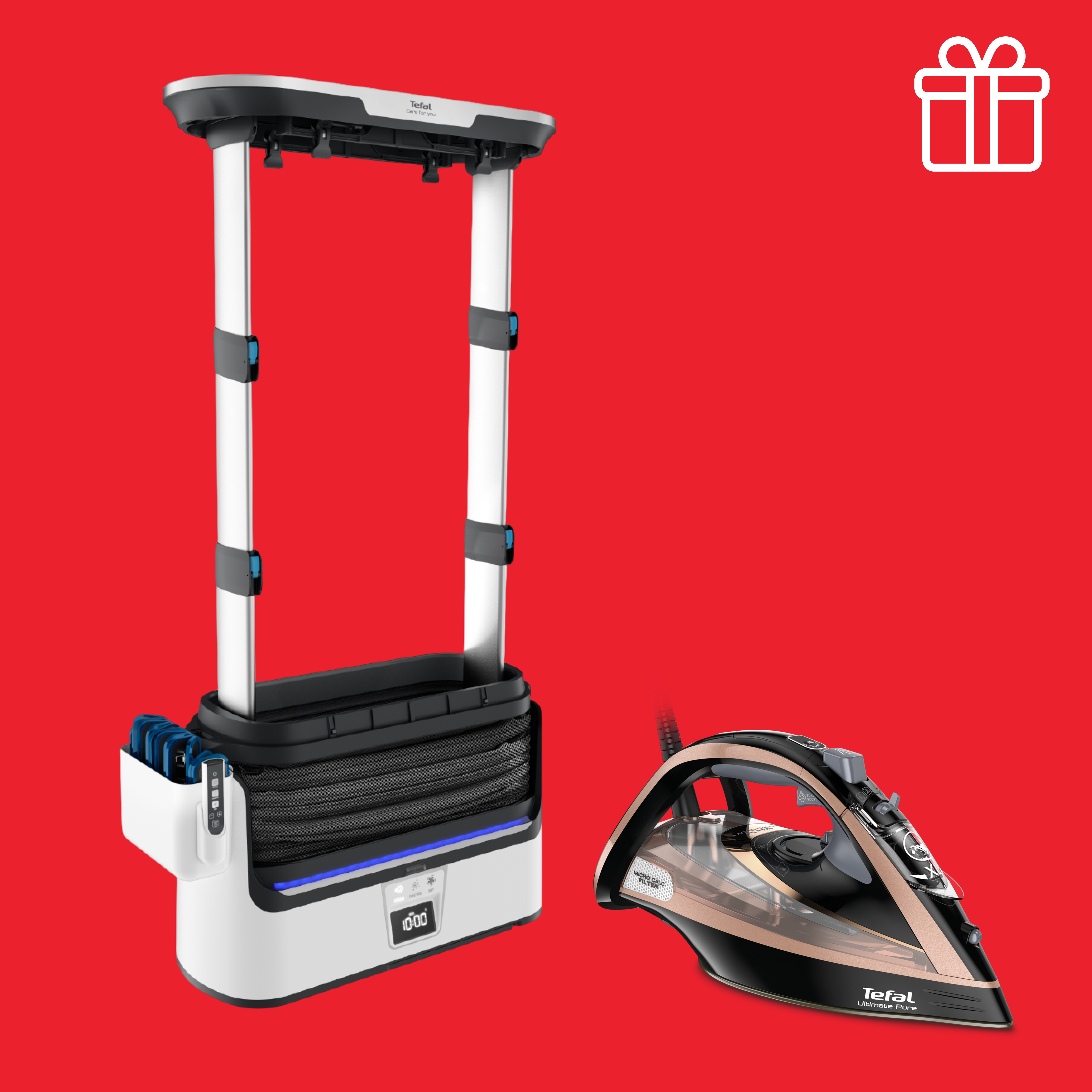 

Паровая система YT4050E1 + в подарок Утюг Ultimate Pure FV9845E0, YT4050E1 + в подарок Утюг Ultimate Pure FV9845E0