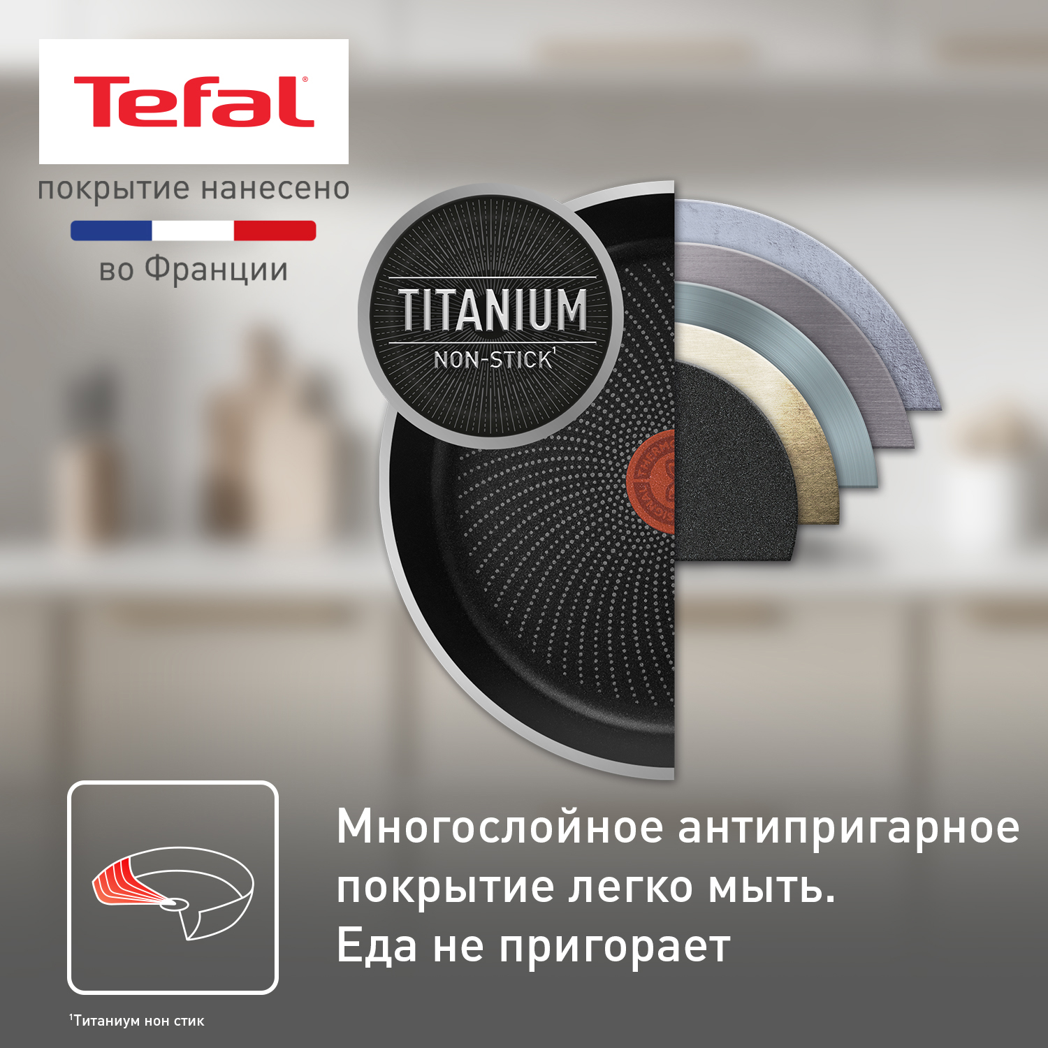 Сковорода Tefal Ultra+ 24 см 4238124