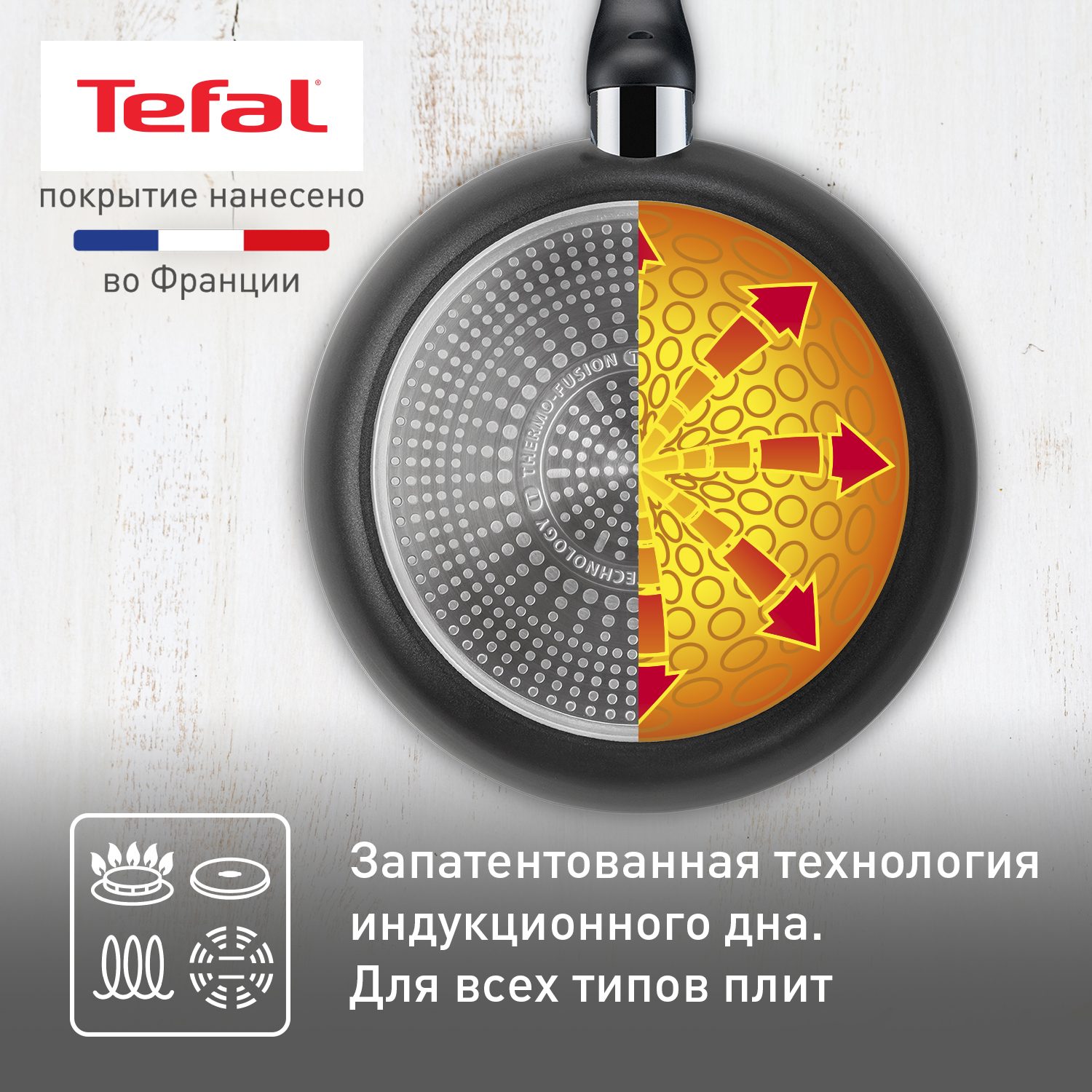 Сковорода Tefal Ultra+ 24 см 4238124