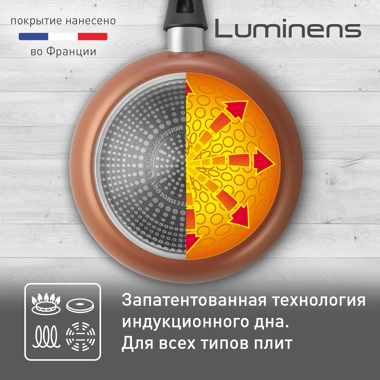 Сковорода Tefal Luminens 28 cм 4229128