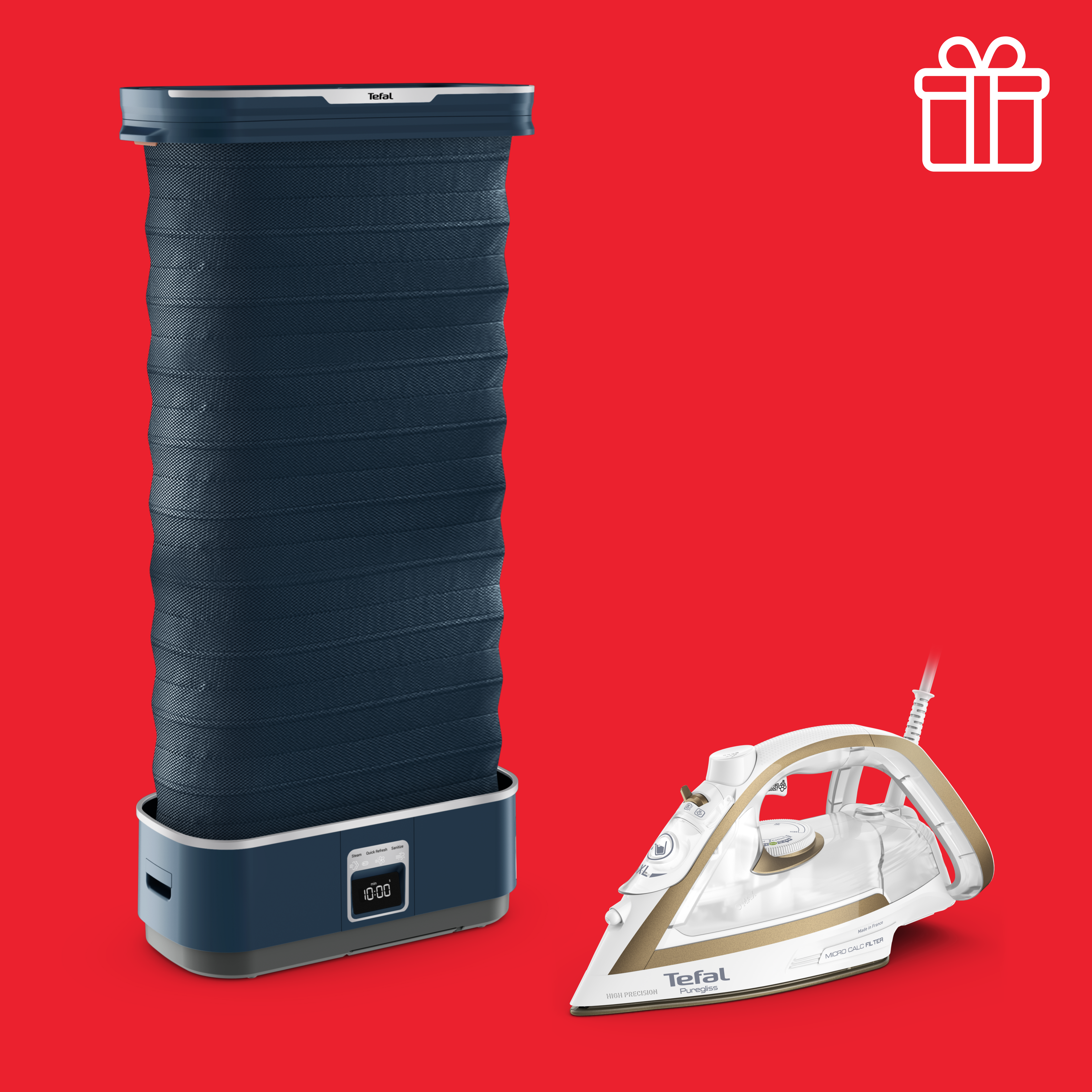 

Паровая система Care For You YT2020E0 + Утюг Tefal Puregliss FV8042E0, Care For You YT2020E0 + Утюг Tefal Puregliss FV8042E0