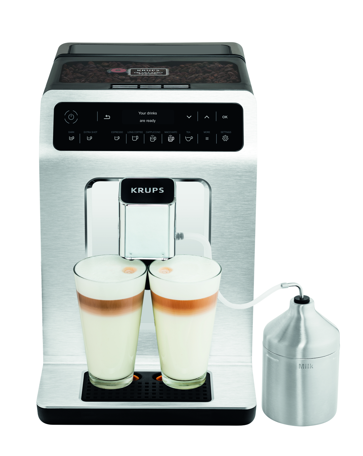 Автоматическая кофемашина KRUPS EA891C10 + Набор посуды Ingenio Emotion L897S574 в подарок