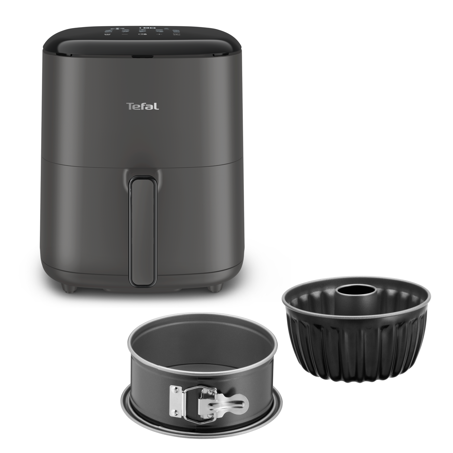 Аэрогриль Easy Fry Max EY245B10 + Формы для выпечки Tefal J176S204