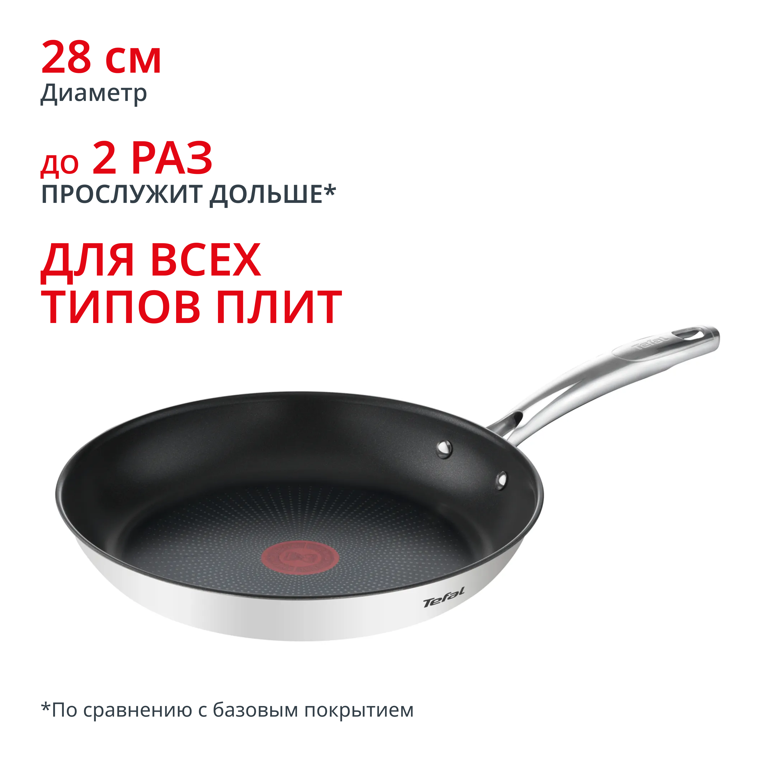 Индукционная сковорода Duetto+ frypan 28 см G7320655