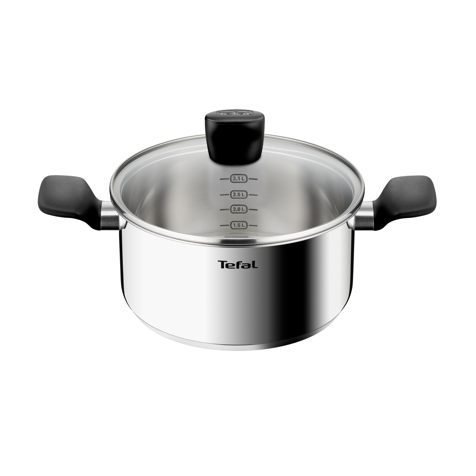 Кастрюля Tefal Confidence 20 см со стеклянной крышкой G7644474