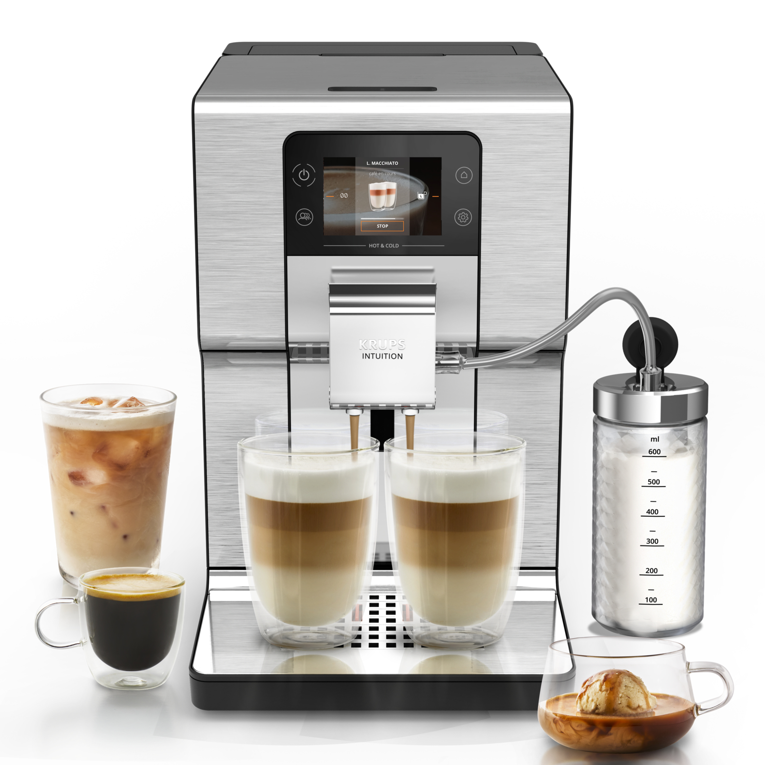 

Кофемашина Intuition Experience Hot&Cold EA879EE0, Intuition Experience Hot&Cold EA879EE0