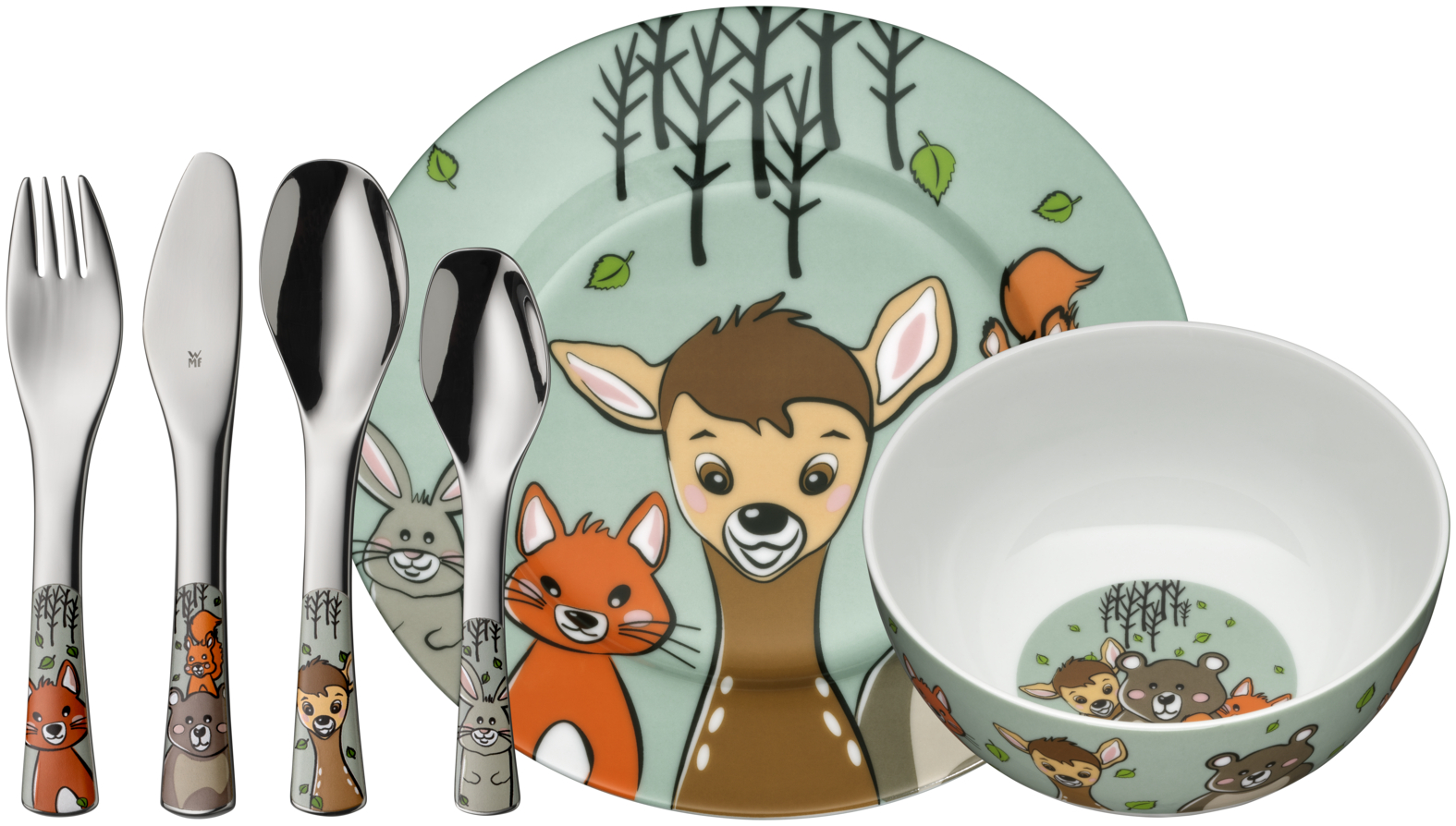 

Детский набор Forest Friends, 6 предметов, Forest Friends, 6 предметов