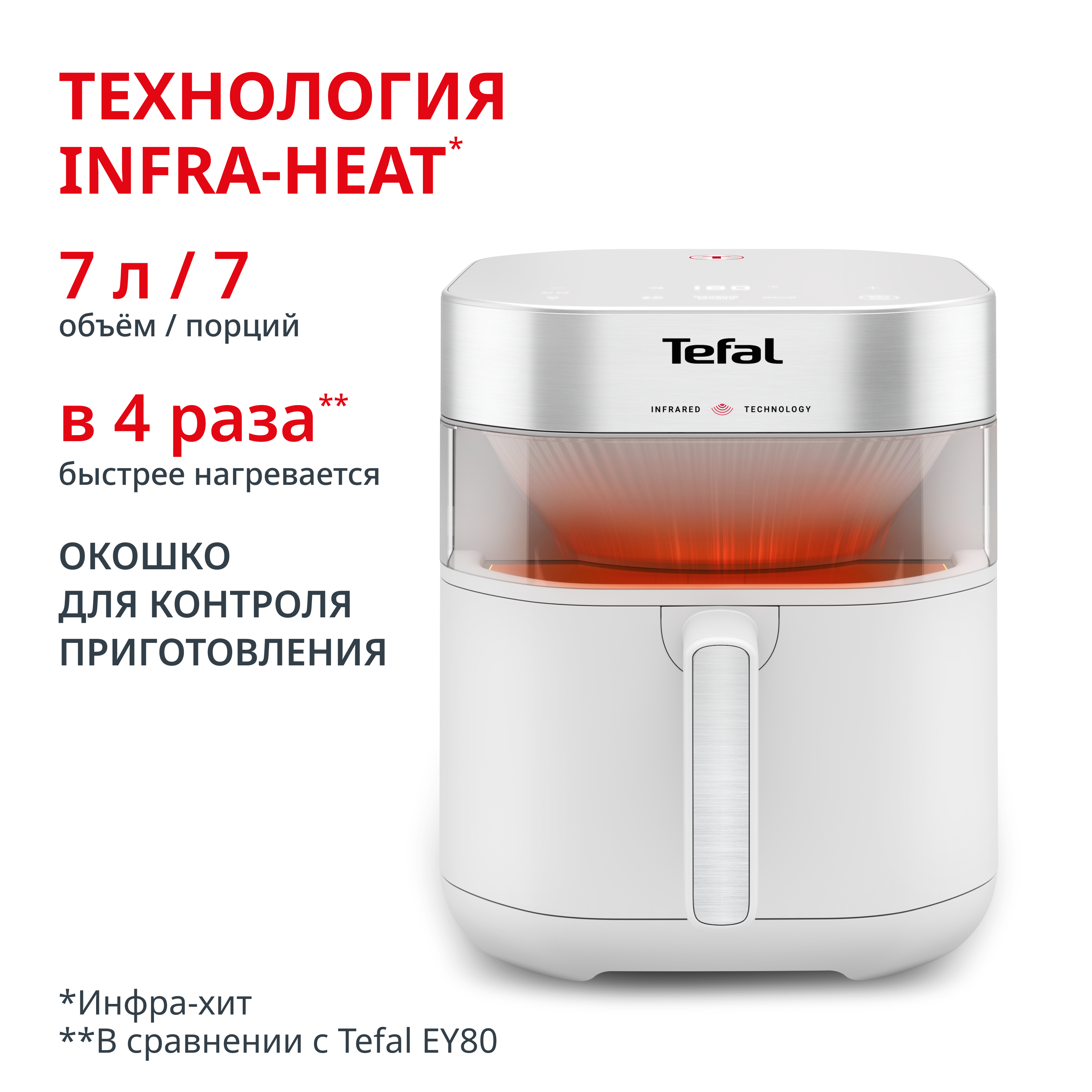 Аэрогриль Easy Fry Infrared EY831GE0 16999₽