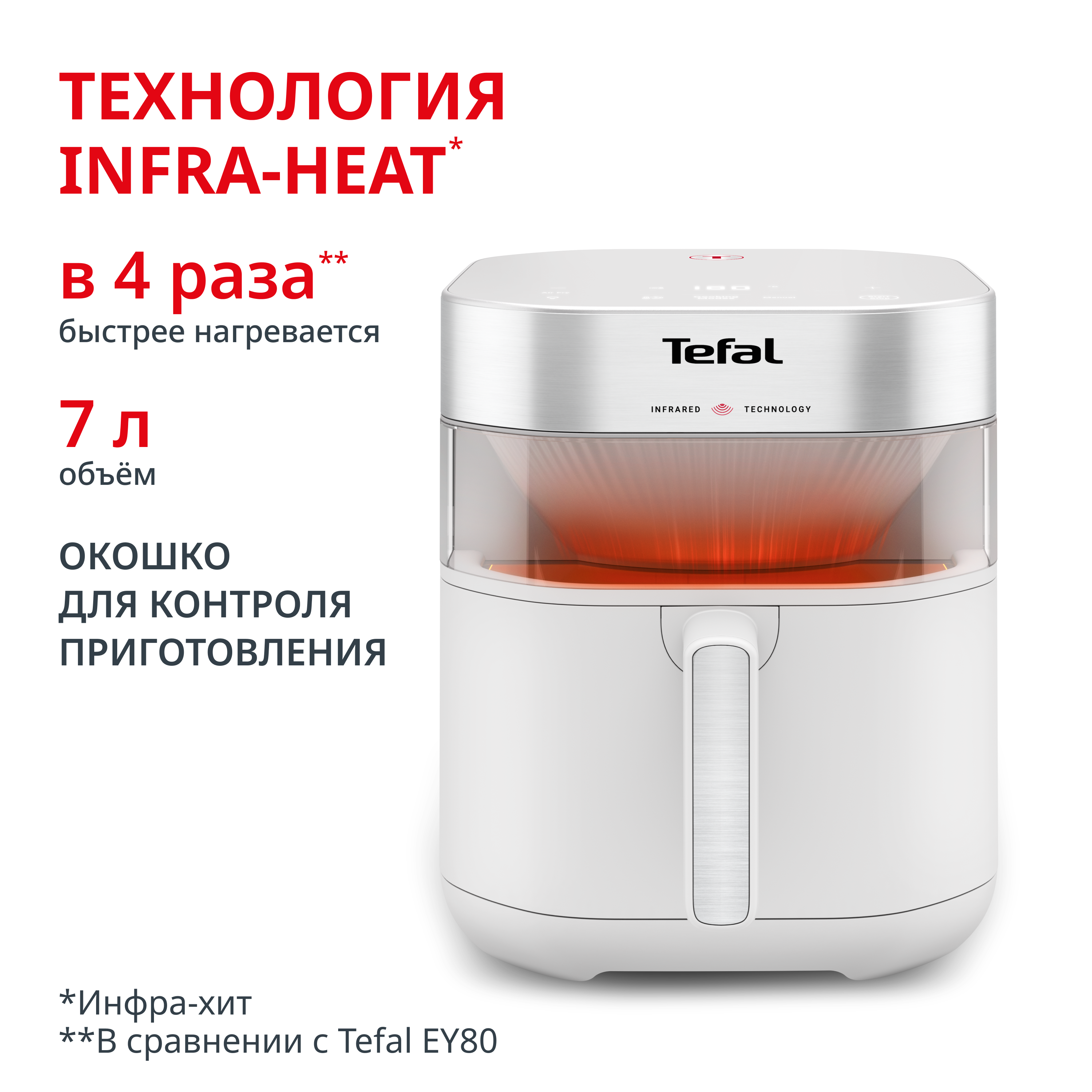 Аэрогриль Easy Fry Infrared EY831GE0 16999₽