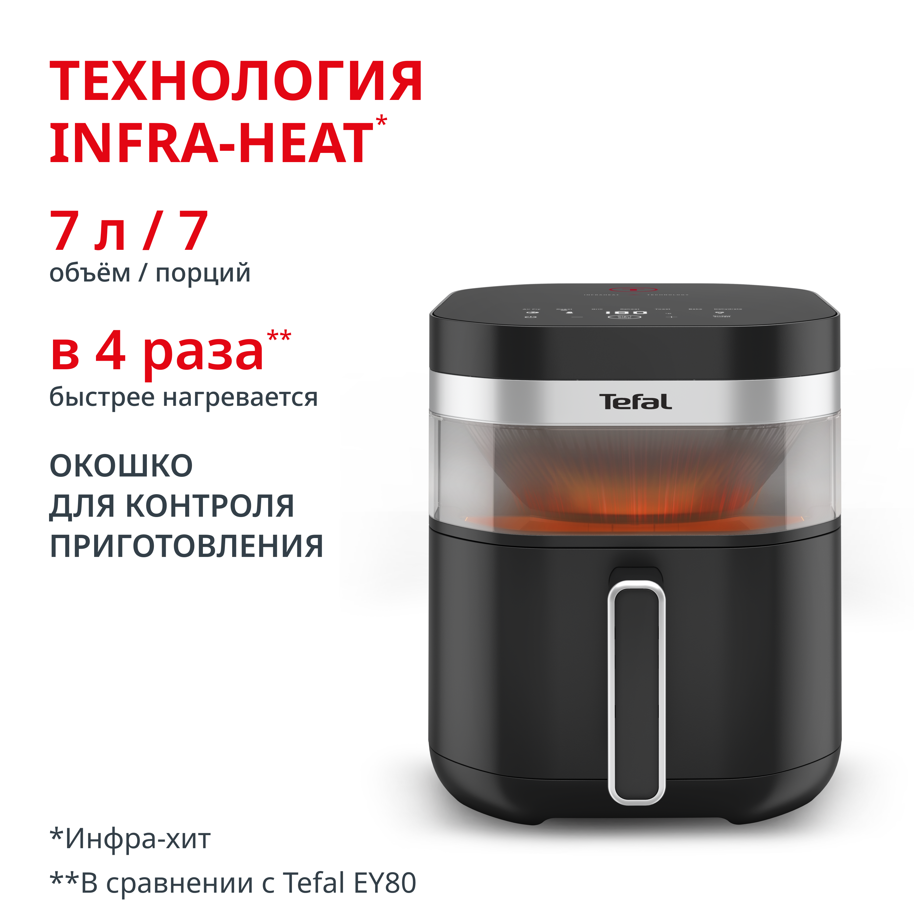 Аэрогриль Easy Fry Infrared EY8328E0 16999₽