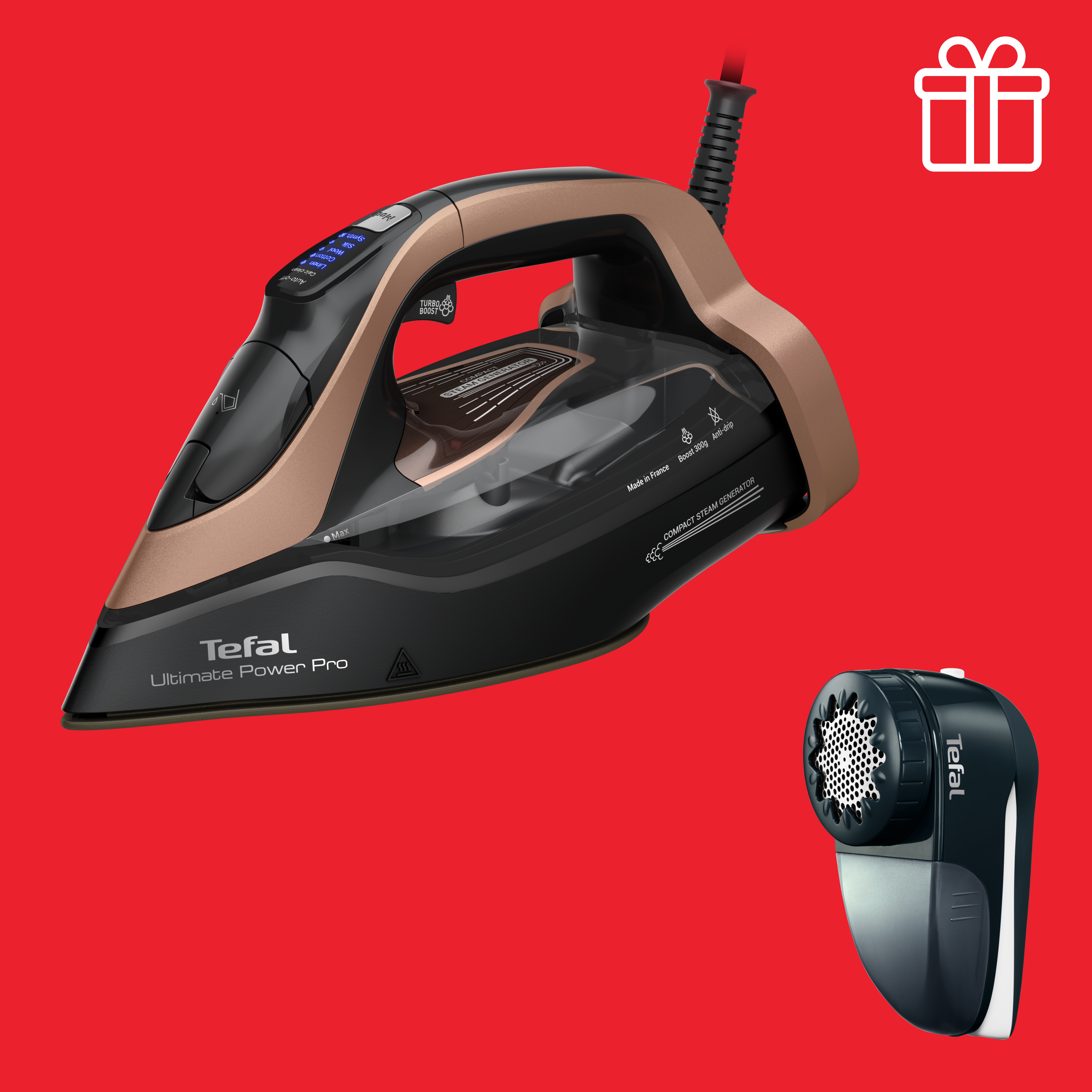 Утюг FV9E50E0 Машинка Tefal JB7002E0 в подарок 19999₽