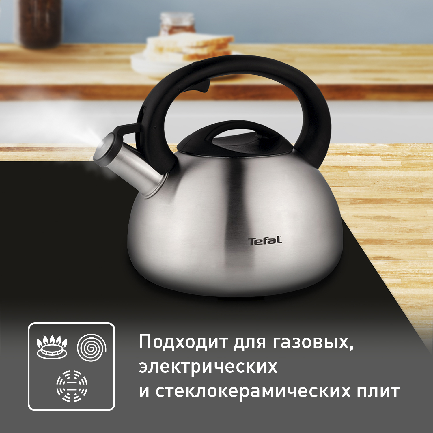 Чайник для плиты Tefal 2,5 л C7921024