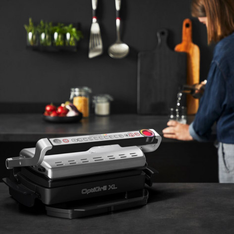 Умный электрогриль Tefal Optigrill + XL GC724D12 c насадкой для запекания фото 11