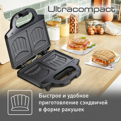 Компактная сэндвичница Tefal SM159830 фото 3