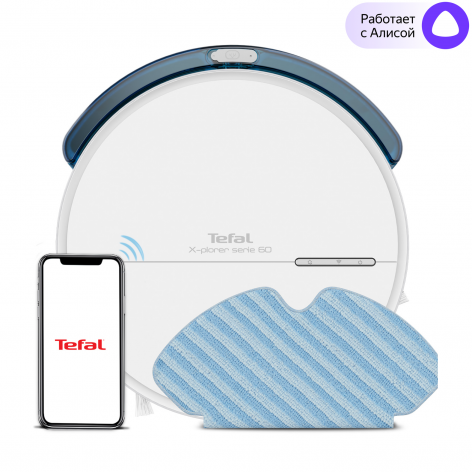 Робот-пылесос Tefal X-plorer Serie 60 RG7447WH фото 1