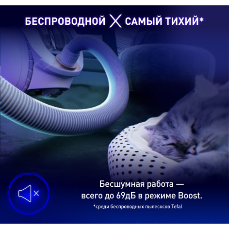 Беспроводной пылесос с контейнером Tefal X-Ô 160 IQ7777EA фото 5