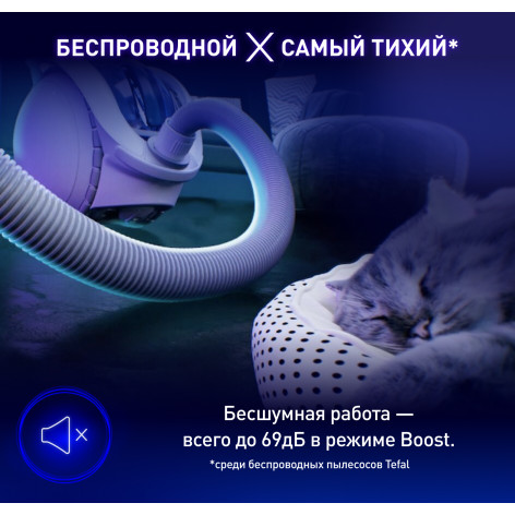 Беспроводной пылесос с контейнером Tefal X-Ô 90 IQ7767EA фото 5