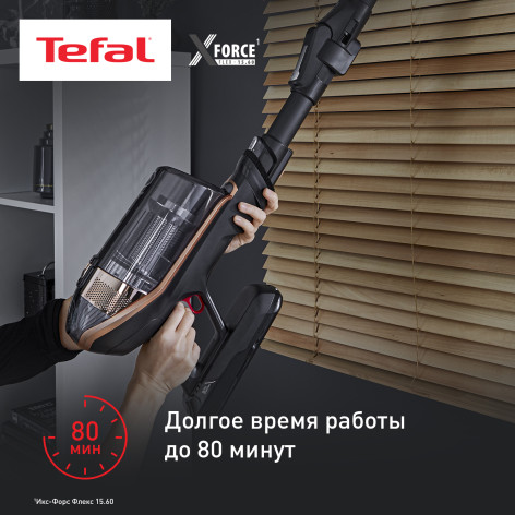 Беспроводной пылесос Tefal X-Force Flex 15.60 Pro TY99F1WO фото 4