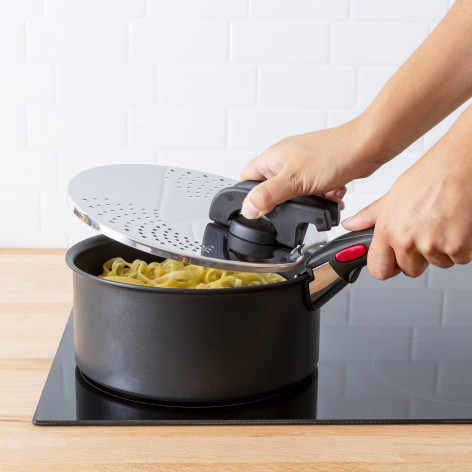 Крышка для слива Tefal Ingenio L9829453 16-20 cм мультидиаметр фото 3