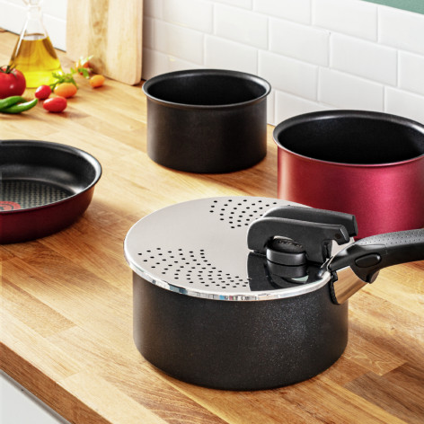 Крышка для слива Tefal Ingenio L9829453 16-20 cм мультидиаметр фото 5