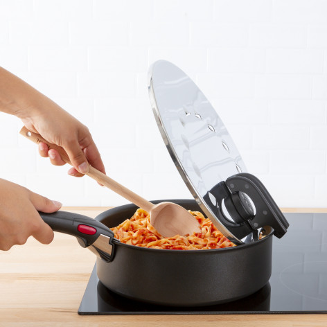 Металлическая крышка для слива Tefal Ingenio L9829853 20-28 см мультидиаметр фото 4