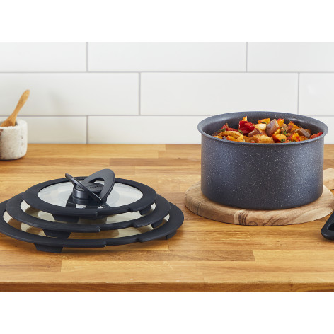 Стеклянная крышка Tefal Ingenio 24 см L9846553 фото 3