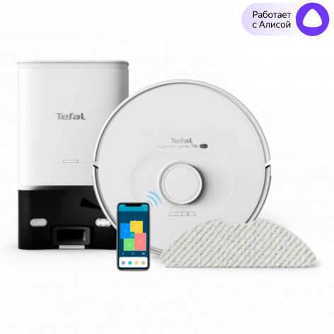 Робот-пылесос Tefal X-plorer Serie 75 S+ RG8597WH фото 1