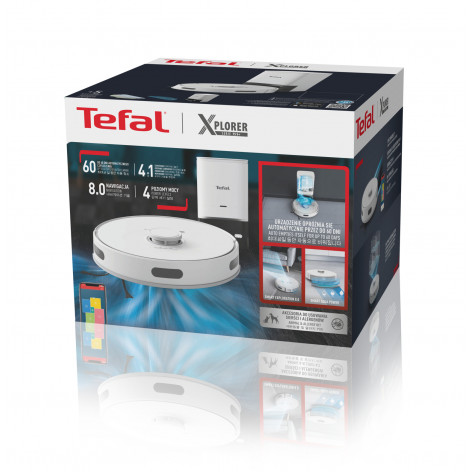 Робот-пылесос Tefal X-plorer Serie 75 S+ RG8597WH фото 13