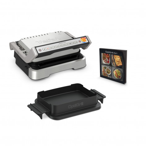 Умный электрогриль Tefal Optigrill 4 in 1 GC774D30 с насадкой для запекания фото 19