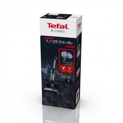 Беспроводной моющий пылесос Tefal X-Combo GF3039WO фото 14